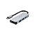 Hub Type-C 3.0 4 Portas com HDMI C3tech Prata - HU-D50GY - HU-D50GY - Imagem 2
