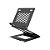 Base para Notebook Preto Ergonômico Regulável Alumínio - X-Cell - XC-SP-38 - XC-SP-38 - Imagem 1
