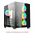 Gabinete Gamer C3tech Aquarius sem Cooler Fan e sem Fonte Lateral e Frente em Vidro Temperado Preto - MT-G910BK - MT-G910BK - Imagem 1