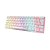 Teclado USB Slim Gamer Clanm Branco Mini Compacto Snow Walker Potencial Suprimentos - 11900 - Vendido Unitário - 11900 - Imagem 3