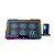 Base para Notebook Gamer até 17,3 Polegadas 6 Coolers e 1 Porta USB com Led Rgb Preto C3tech - NBC-550BK - NBC-500BK - Imagem 3