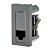 Tomada para RJ45 Cat.5e Lcs² Módulo Embutir Pial Plus+ I Legrand Cinza - 615045CZ - Autodecapáveis - 615045CZ - Imagem 1