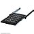 Bandeja Móvel para Rack 1U 19Pol 600mm Legrand - 466308 - 466308 - Imagem 1