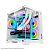 Gabinete Gamer Mad Rock Snow sem Fonte e Cooler Branco Liketec - LC-CB3X2 - MADROCK - 2077 - LC-CB3X2 - MADROCK - 2077 - Imagem 1