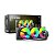 Water Cooler FC-W360RGB 360mm 12V RGB Preto C3Tech Gaming - F9-L650BKRGB - Imagem 2