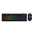 Kit Teclado + Mouse USB Gamer Hoopson Preto com Led - TPC-096KP - TPC-096KP - Imagem 1