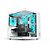 Gabinete Gamer C3tech Aquarius sem Cooler Fan e sem Fonte Lateral e Frente em Vidro Temperado Branco - MT-G920WH - MT-G920WH - Imagem 1
