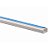 Canaleta Fechada Enerbras Barra 2 Metros 10x10mm Branco com Fita Dupla Face - 360/2-EF- Vendido Unitário - 360/2-EF - Imagem 1