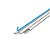 Canaleta Fechada Enerbras Barra 2 Metros 20x10mm Branco com Fita Dupla Face - Unitário - 361/2-EF/SD - 361/2 - EF/SD - Imagem 1
