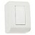 Caixa Sobrepor 1 Interruptor 10A Simples Tramontina LizFlex Branco - 57304/001 - 57304/001 - Imagem 1