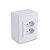 Caixa Sobrepor 2 Tomada 2 Pinos + Terra 10A 250V Force Line Branco - 0600200042 - 0600200042 - Imagem 3