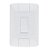 Interruptor 1 Simples 6A Tramontina Aria 57241/001 com Espelho 4x2 Branco - 133297 - 57241/001 - Imagem 3