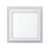 Luminária Plafon 12W+6W LED 6500k e 6500k 3 Estágios Quadrado 195x195x38mm de Sobrepor Bivolt Elgin - 48D124WSQB00 - 48D124WSQB00 - Imagem 3