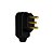 Plug Macho Legrand I Pial 3 Pinos Redondo 10 Amperes Preto - 615911 - Unitário - 615911 - Imagem 2
