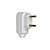 Plug Macho Legrand I Pial 2 Pinos Redondo 10 Amperes Branco - 615900 - Unitário - 615900 - Imagem 2
