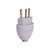 Plug Macho Legrand Daneva 3 Pinos Redondo 10 Amperes Branco - DN1596 - Unitário - DN1596 - Imagem 3