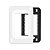 Espelho 4x2 para 3 Módulos Pial PoP I Legrand Branco - LGP23 - com Suporte - LGP23 - Imagem 2