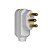Plug Macho Legrand I Pial 3 Pinos Redondo 20 Amperes Branco - 615933 - Unitário - 615933 - Imagem 3