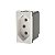Tomada Módulo 2 Pinos + Terra 10A Pial Plus+ I Legrand Branco - 615038BC - 615038BC - Imagem 3