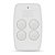 Controle Remoto 4 Botões 868MHZ Branco - JFL - CR4T DUO+ - CR4T DUO+ - Imagem 1