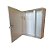 Rack para CFTV DVR Vazio Vertical 40x35x11cm com Chave Branco Fibra Metal - CF40X35X11BCO - CF40X35X11BCO - Imagem 2