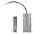 Sensor Magnético Metal para Porta de Enrolar com fio Hikvision AX-Hybrid Pro DS-PD1-MC-RS - DS-PD1-MC-RS - Imagem 3