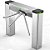 Catraca Tripé Base Dupla Hikvision DS-K3G501-R/MPG-DM55(O-STD) - DS-K3G201-R/PA-DM55 - Imagem 3