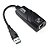 Adaptador USB 3.0 A-Macho - Rede RJ45 10/100/1000 F3 - 1212 - 1212 - Imagem 2