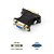 Adaptador DVI Macho X VGA Fêmea Pluscable - ADP-DVIVGA10BK - 441030001810 - Imagem 2