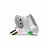Adaptador Tomada T 3 Tomadas 3 Pinos 10A Branco Legrand Daneva - DN1677 - DN1677 - Imagem 2