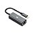Adaptador USB Type-C 3.0 Macho x Rede RJ45 10/100/1000 5+ - 018-7550 - 018-7550 - Imagem 1