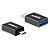 Adaptador OTG Type-C Macho x USB A-Fêmea 3.0 Preto - Comtac - 20129333 - 20129333 - Imagem 3