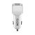 Carregador de Celular Veicular com 2 Portas USB 2.0A Branco - Elgin - 46RCV2USB000 - 46RCV2USB000 - Imagem 1