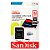Cartão de Memória Sandisk 32 GB Micro SDHC Ultra Classe 10 com Adaptador - SDSDQUNR-032G-GN3MA - SDSDQUNR-032G-GN3MA - Imagem 1