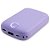 Carregador de Celular Portátil Power Bank 10.000mAh 1 USB 2.1A Roxo Goldentec Get - GT - 44296 - GT - 44296 - Imagem 2