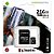 Cartão de Memória Kingston Select Plus 256 GB Micro SD Classe 10 com Adaptador - SDCS2/256GB - SDCS2/32GB - Imagem 1