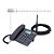 Celular Rural de Longo Alcance GSM 824 a 894 MHz CA-42S + Antena Externa 17 DBI + Cabo 15 Metros - 2 Chips Quadriband Aquário - CA-802 - 129665 - CA-802 - Imagem 1