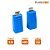 Extensor HDMI 1080P Macho - RJ45 Pluscable para Transmissão até 30M de Distância 1 Transmissor e 1 Receptor - ADP-HDMIRJ45 - 441039602730 - Imagem 1