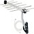 Antena Log Externa para Instalações Coletivas de TV HDTV/UHF 4K 20 Elementos Conector Frente Aquário - LU-20 PLUS - LU-20 PLUS - Imagem 2
