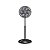 Ventilador de Coluna Ventisol 40CM 127 Volts 80 Watts 6 Pás Cinza/Preto - 3850 - 3850 - PREMIUM - Imagem 2