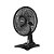 Ventilador de Mesa Multilaser 40CM 127 Volts 135 Watts 6 Pás Multi Turbo Preto - VL401 - VL401 - Imagem 3