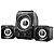 Caixa de Som Subwoofer Multilaser SP172 2.1 Canais 14W RMS Preto - Vendido o Kit 1 Subwoofer e 2 Caixas Satélite Stereo - SP172 - Imagem 2