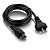 Cabo de Força para Notebook 3 Pinos Mickey 1,50 Metros Preto Next Trading - 3498 - 3498 - Imagem 3