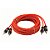 Cabo RCA Kx3 2 RCA-Macho 2 RCA-Macho Laranja - KCR5 - Cabo com 5 Metros - KCR5 - Imagem 2