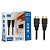 Cabo HDMI Macho x Macho 2.0 4K 19 Pinos Ultra HD 20,0 Metros com Filtro PIX - 018-2020 - 018-2020 - Imagem 1