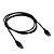 Cabo USB A-Macho - A-Fêmea 1,8 Metros Preto Pluscable - PC-USB1802 - PC-USB1802 - Imagem 2