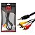 Cabo 1 P3-Macho - 3 RCA-Macho 1,30M PIX - 018-0027 - 018-0027 - Imagem 2
