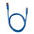 Cabo Patch Cord Cat.6 5,0 Metros Azul Pluscable PC-EHT6U50BL - PC-ETH6U5001 - Imagem 1