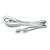 Cabo para Telefone Liso Branco RJ11 5 Metros Connect Pro 018-1365 - 018-1365 - Imagem 3