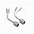 Cabo Adaptador POE Macho x Femêa Branco FC Fontes - FCINJPON - FCINJPON - Imagem 3